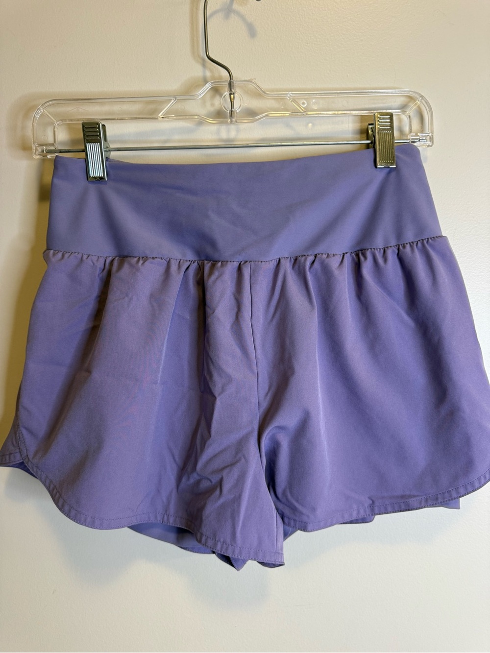 Purple shorts